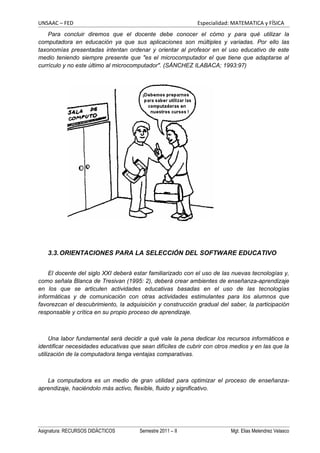 Medios y materiales educativos