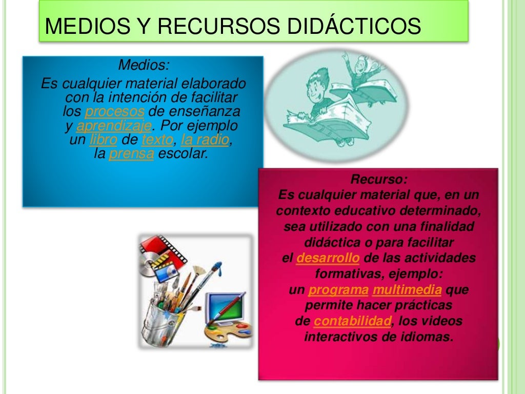 Medios y recursos didacticos