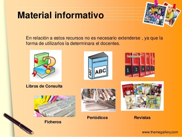 Resultado de imagen para material informativo
