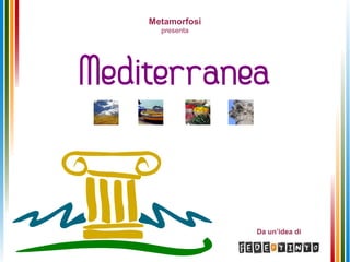 Metamorfosi
      presenta




Mediterranea


                  Da un’idea di
 