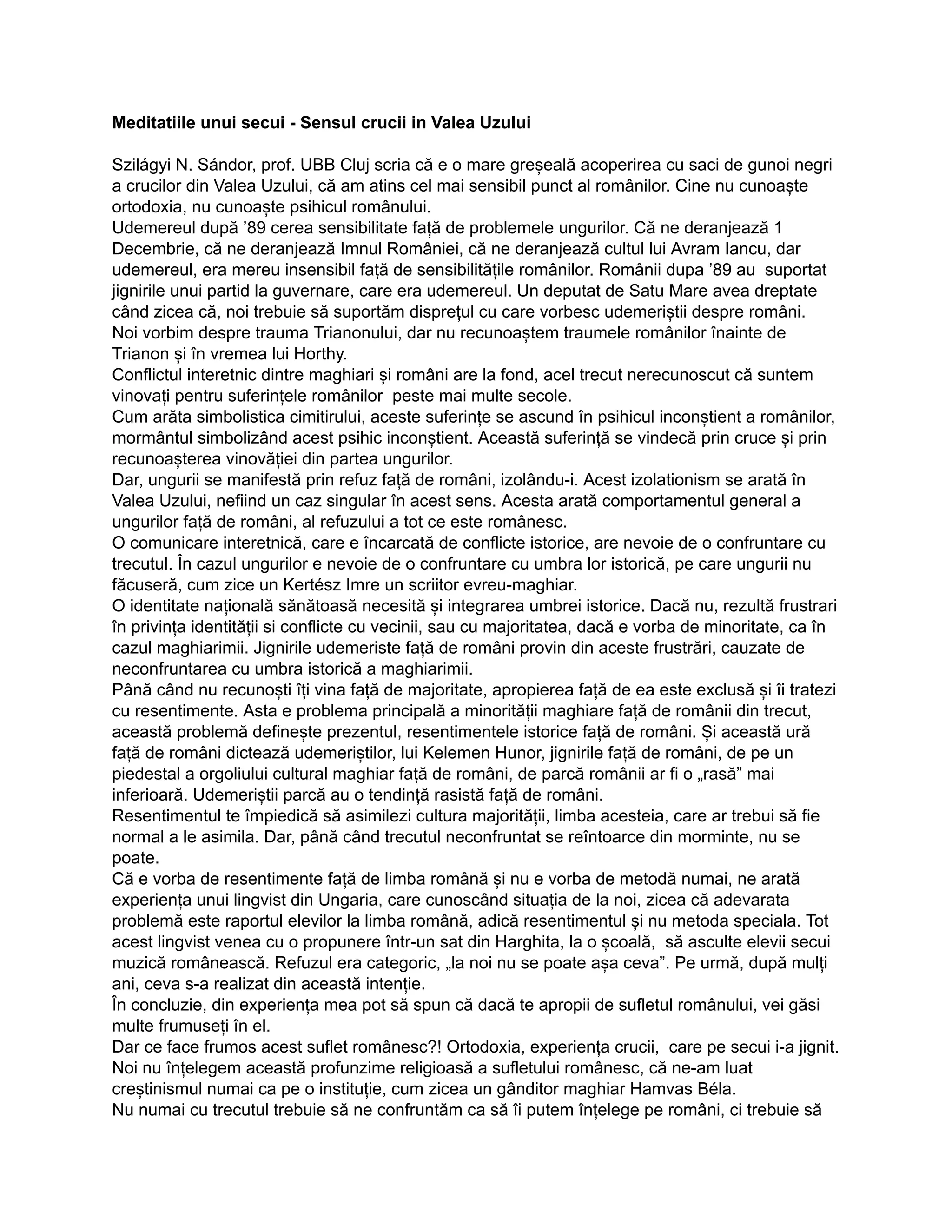 Meditatiile unui secui Sensul crucii in Valea Uzului.pdf