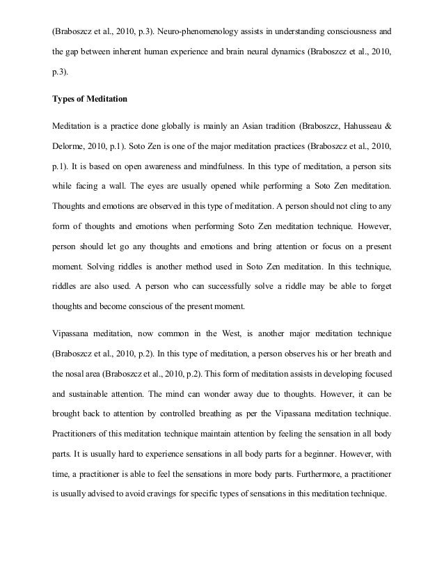 A Level English Essay Studying Meditation Essay About Business also Essay Reflection Paper Examples Essay Sample On Meditation Business Ethics Essays