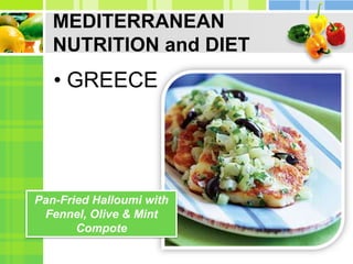 MEDITERRANEAN COUNTRIES AND SOME OF THEIR POPULAR DISHES