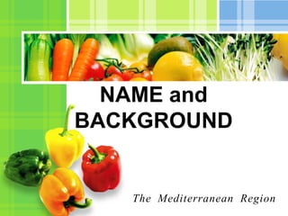 HISTORY(Mediterranean Region)As a sea around which some of the most ancient human civilizations were arranged, it has had a major influence on the history and ways of life of these cultures. It provided a way of trade, colonization and war, and was the basis of life (via fishing and the gathering of other seafood) for numerous communities throughout the ages. The combination of similarly shared climate, geology and access to a common sea has led to numerous historical and cultural connections between the ancient and modern societies around the Mediterranean.