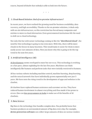 Predicted! Top Software Development Trends for 2021 | PDF