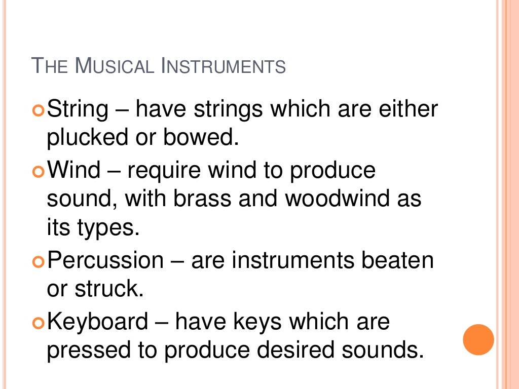 Humanities_ Medium of Music The Instrumental Medium