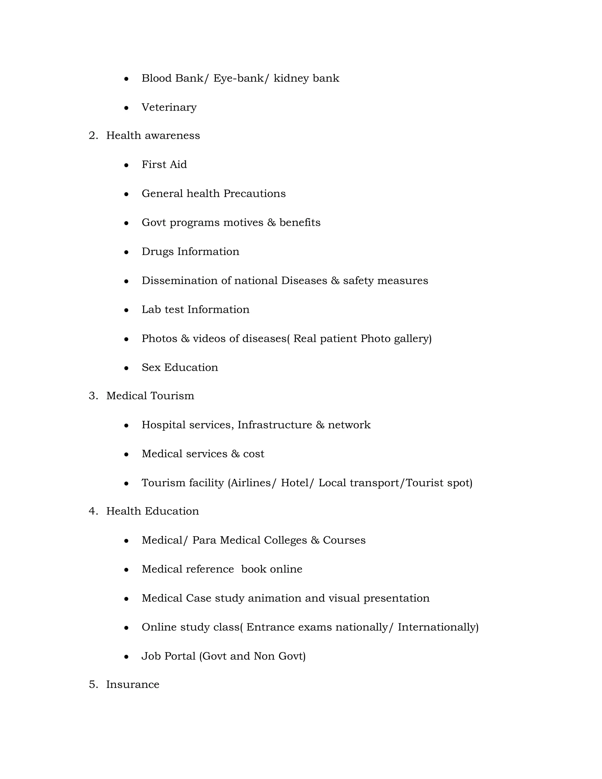 Medivisha web portal basic overview