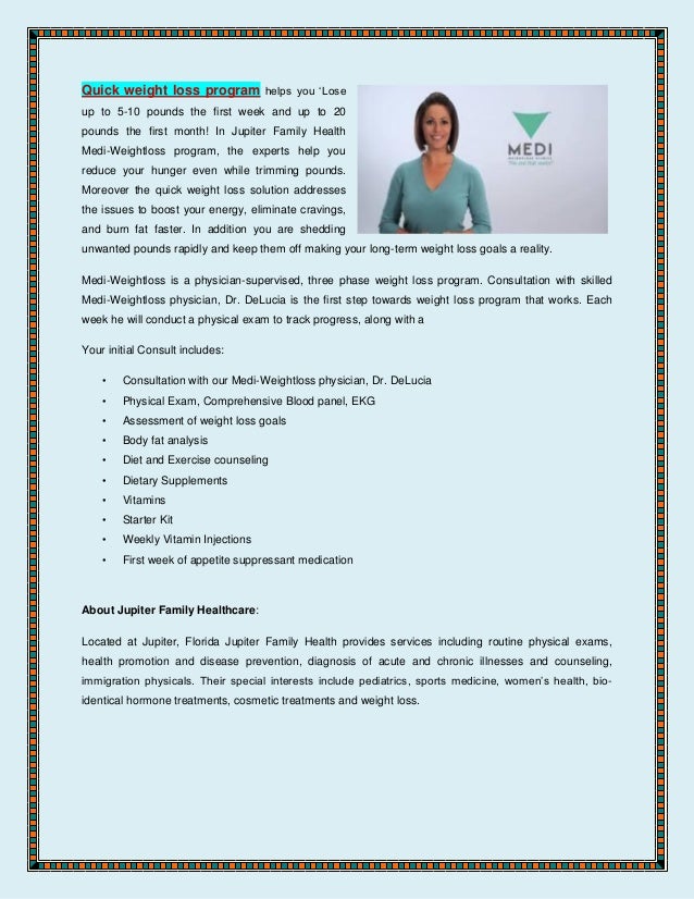 Medi Weight Loss Diet Medi Weight Loss Diet