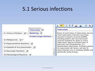 5.1 Serious infections
(C) Infoseg 2014
 