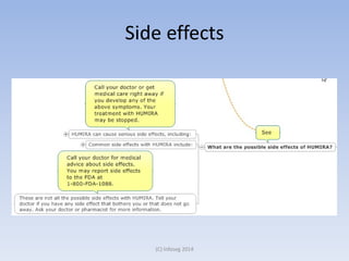 Side effects
(C) Infoseg 2014
 