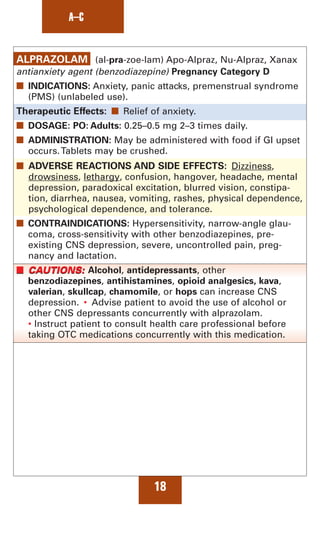 Med notes pocket drug guid | PDF