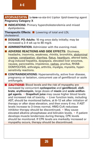 Med notes pocket drug guid | PDF