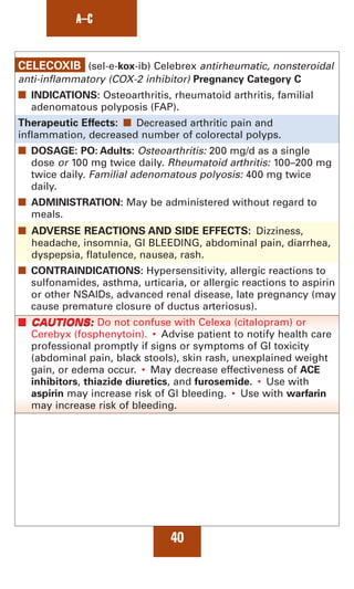 Med notes pocket drug guid | PDF