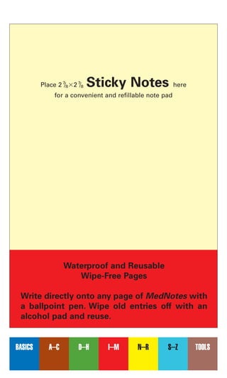 Med notes pocket drug guid | PDF