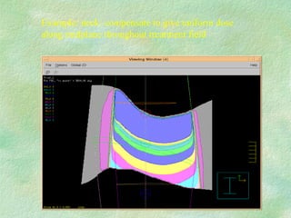 Example: neck: compensate to give uniform dose along midplane throughout treatment field  