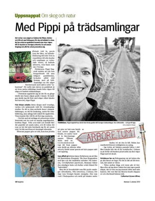 Med Pippi På Trädsamling, Skogs Eko