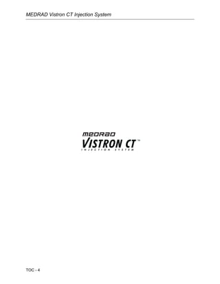 Medrad Vistron CT Injection System - Service manual.pdf