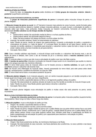 Medresumos 2016 anatomia topográfica membro inferior PDF