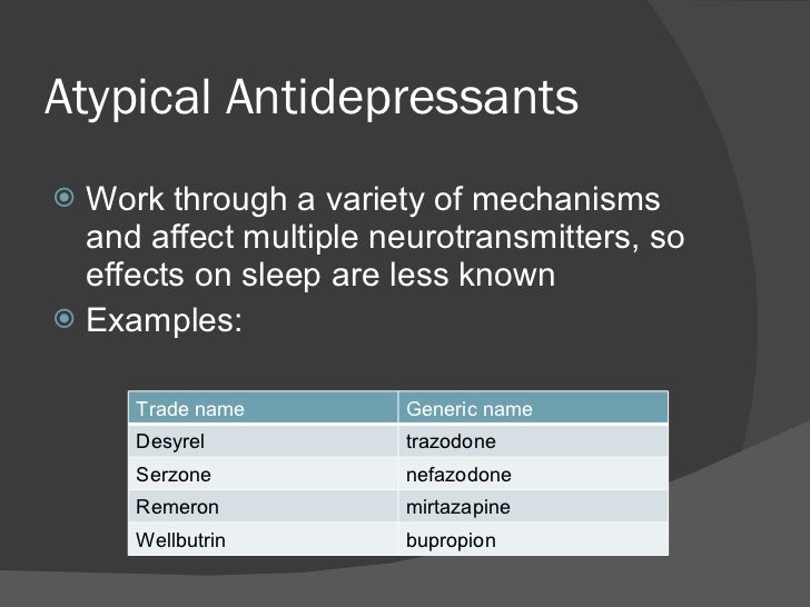 Remeron For Sleep Apnea
