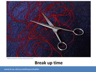 from http://www.flickr.com/photos/pixotropic/206731603/Break up time