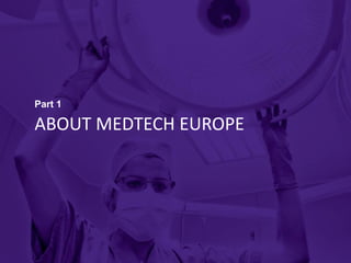 MedTech europe code of ethical business practice