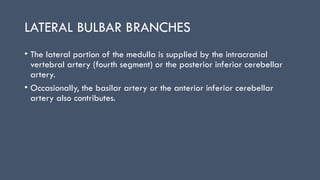 Medulla oblongata structure and syndromes.pptx