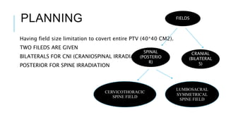 Medulloblatoma - Field Matching In RT Planning - CSI | PPTX