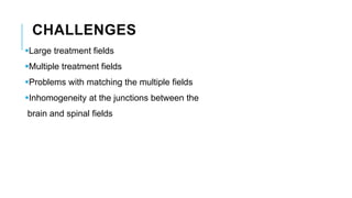 Medulloblatoma - Field Matching In RT Planning - CSI | PPTX