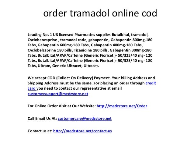 online tramadol orders