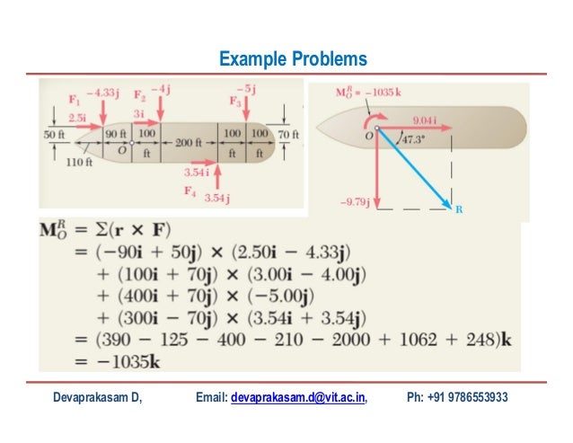 MEE1002-ENGINEERING MECHANICS-SUM-II-L6
