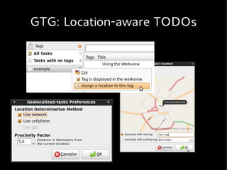 GTG: Location-aware TODOs
 