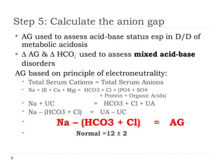 Calculator anion gap Anion Gap
