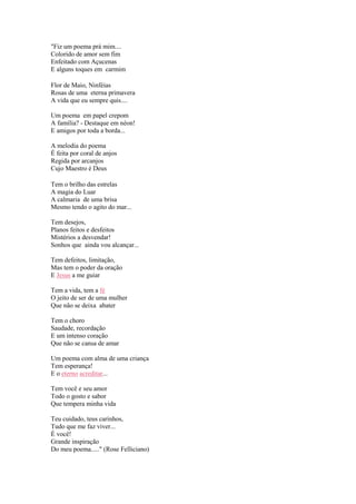 Me encanta esse teu jeito