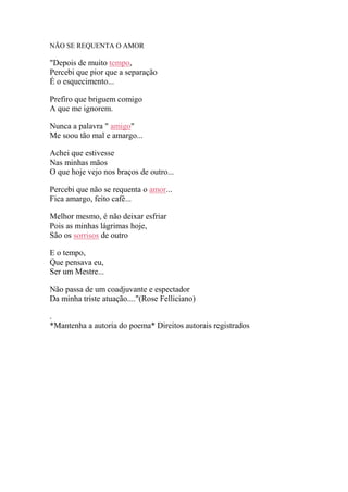 Me encanta esse teu jeito