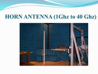 HORN ANTENNA (1Ghz to 40 Ghz)
 