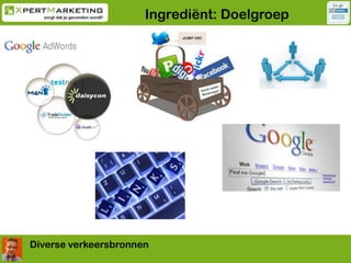 Ingrediënt: DoelgroepDiverse verkeersbronnen