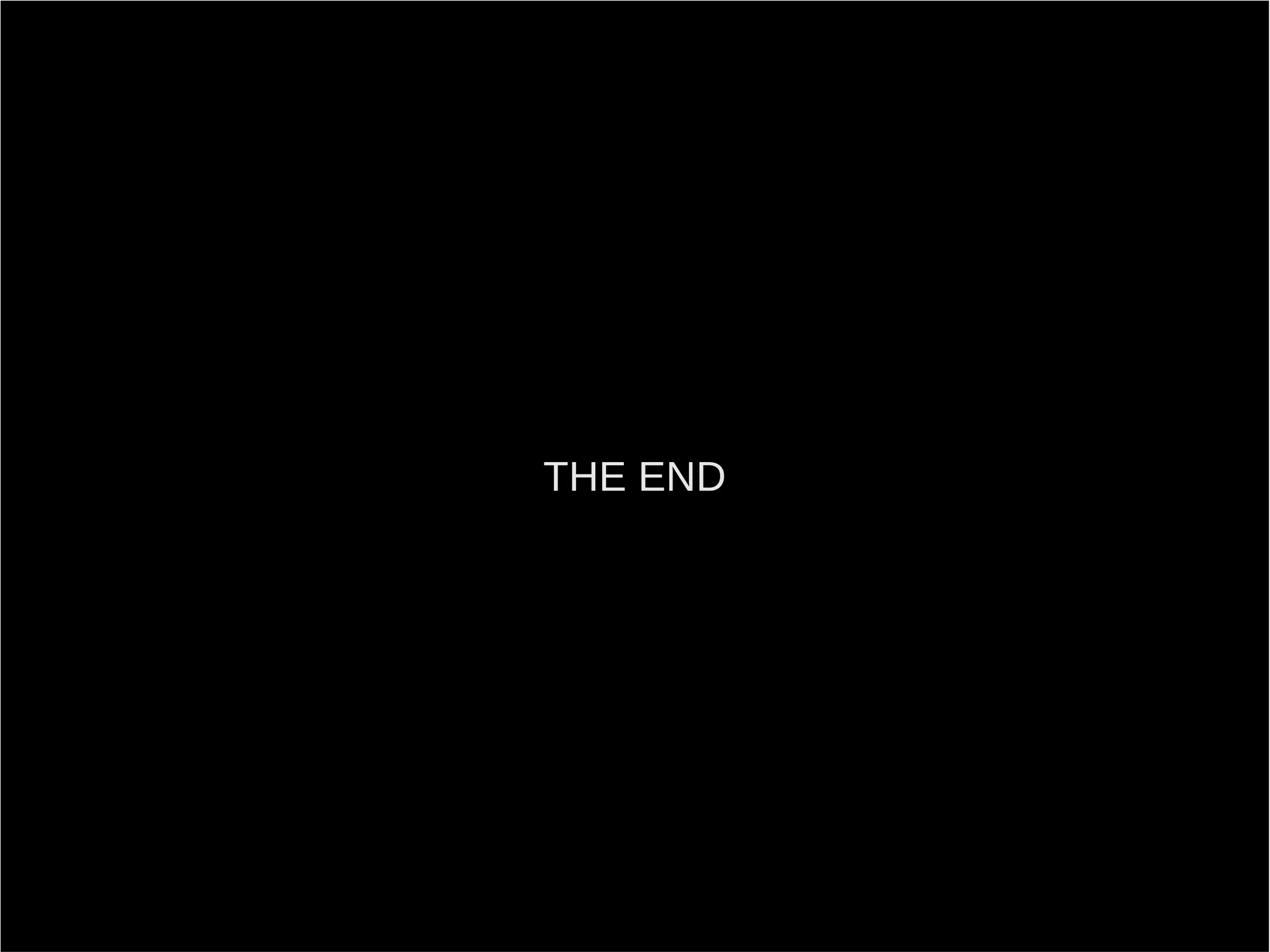 9/3/16 Viller Hsiao
THE END
 