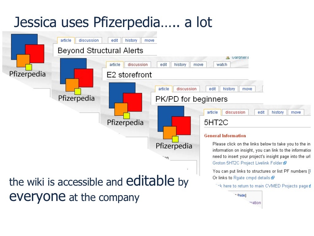 jessica uses pfizerpedia a lot
