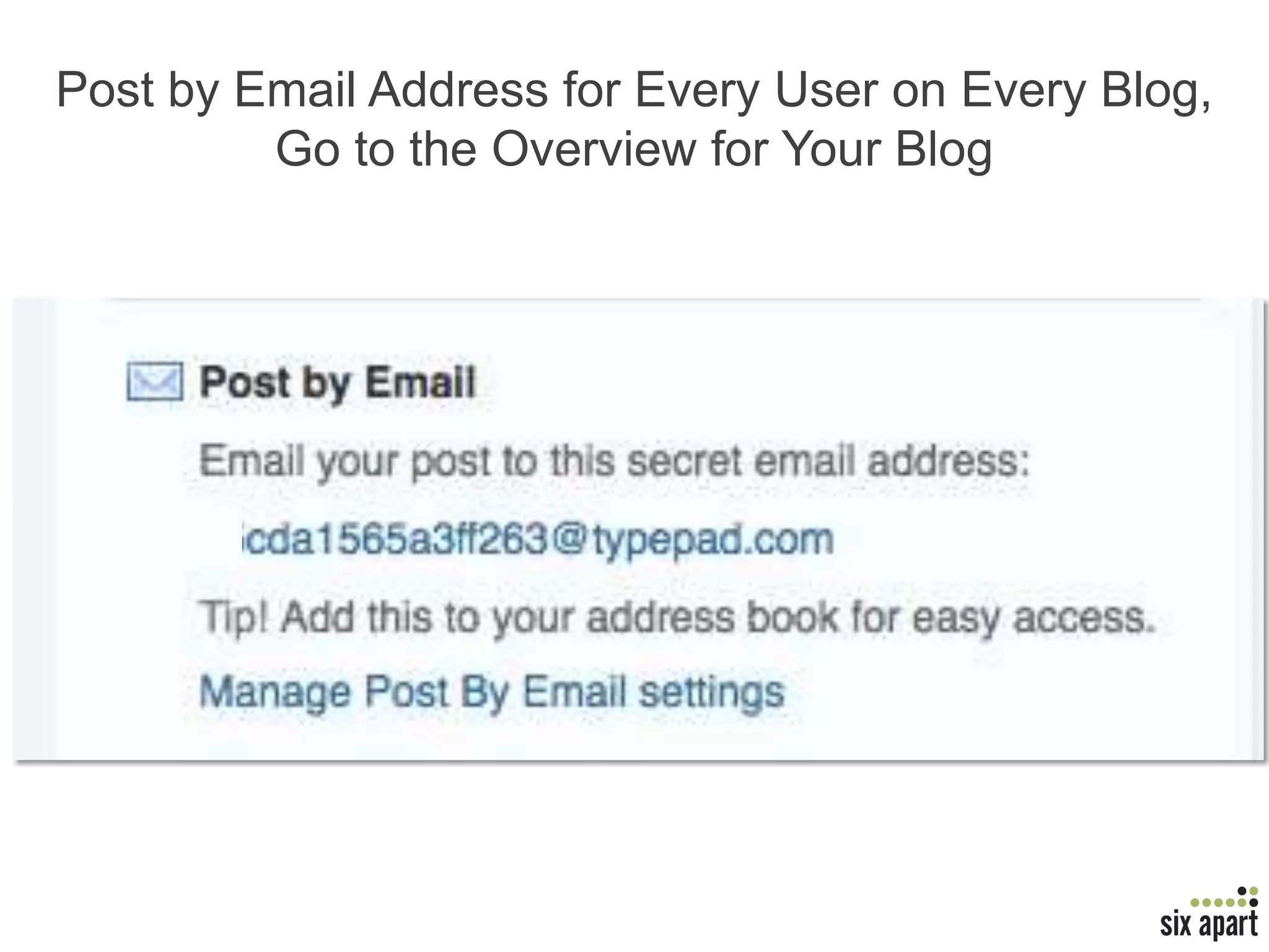 Google Analytics Integration, Just Pop inYour UA Number and We’ll Do the Rest(signup at http://google.com/analytics/)