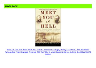 frick carnegie meet you in hell frick carnegie meet you in hell