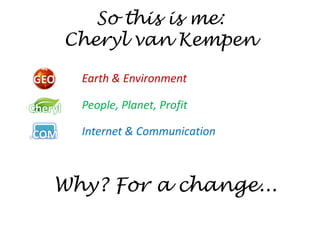Meet cheryl van kempen