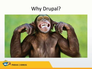 Why Drupal?

 