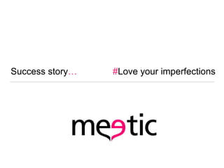 Success story… #Love your imperfections
 