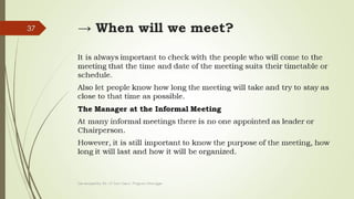 Section 3: Meeting