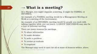 Section 3: Meeting