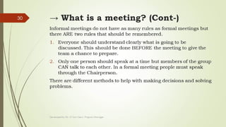 Section 3: Meeting