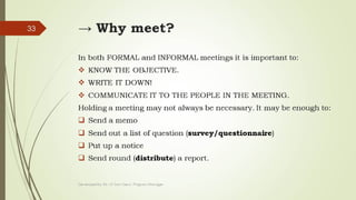 Section 3: Meeting