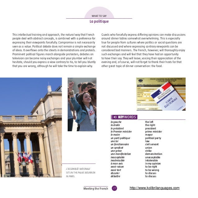 Meeting the French book