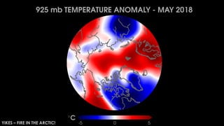 YIKES – FIRE IN THE ARCTIC!
 