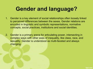 Meeting 12  gender